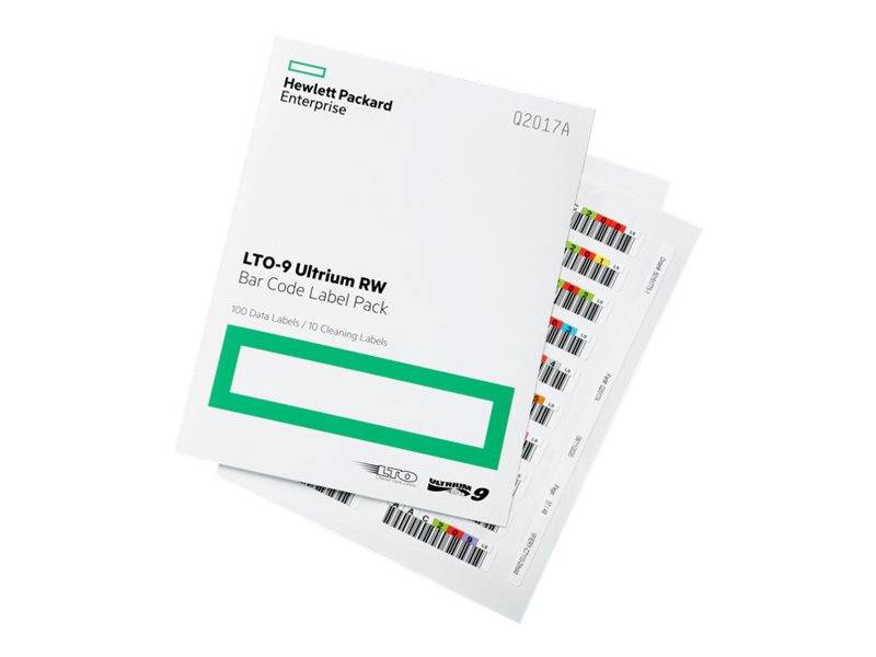 HPE - Barcode-Etiketten (LTO-9) - für HPE T950/TFinity Full Height EDBA Sled