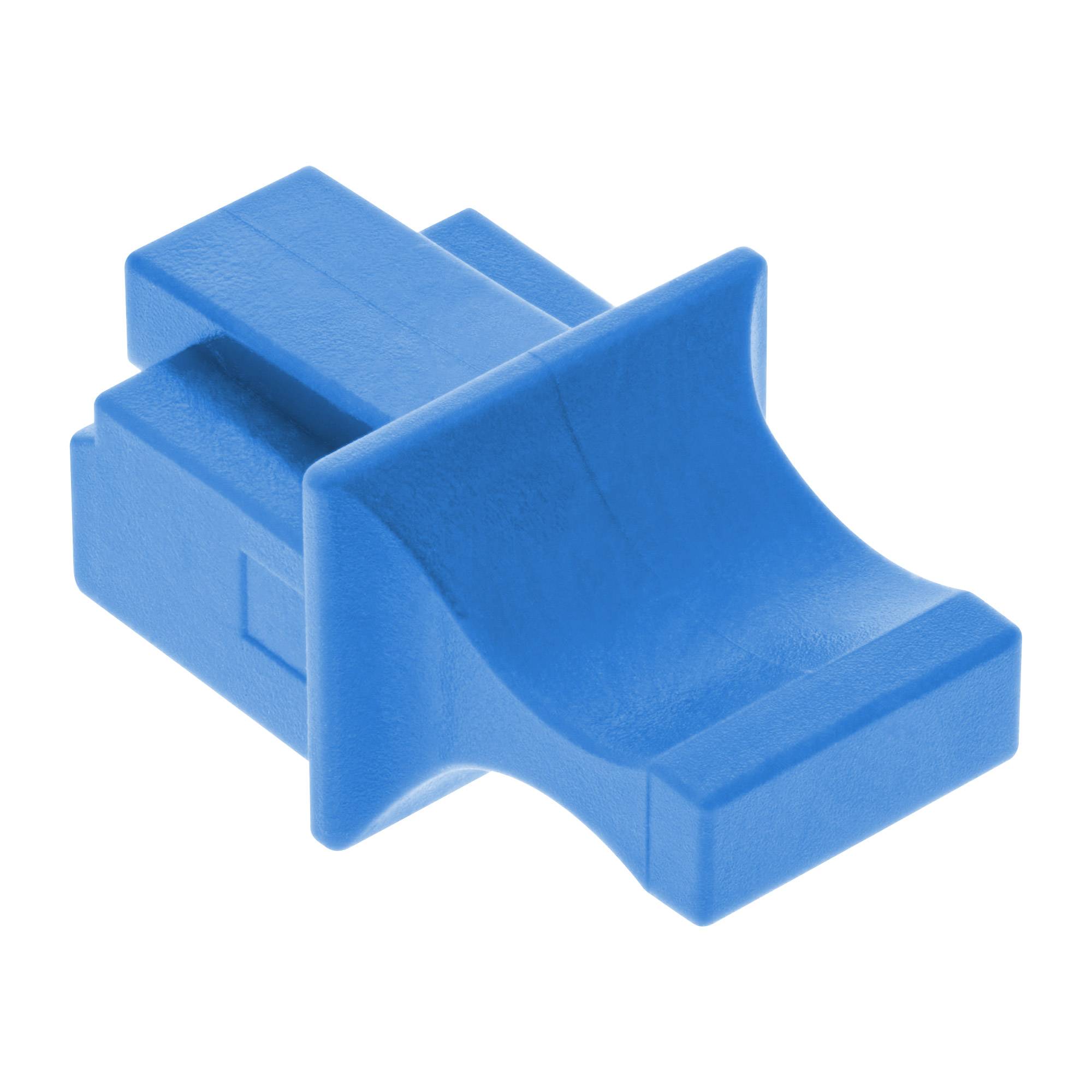 INLINE - Staubschutz - für RJ45 Buchse - blau 100er Pack