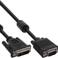 INLINE - DVI-A Kabel - analog 12+5 Stecker auf 15pol HD Stecker VGA - 5m