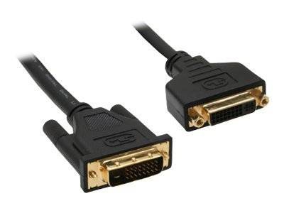 INLINE - DVI-D Verlängerung Premium - digital 24+1 Stecker / Buchse - Dual Link - 2m