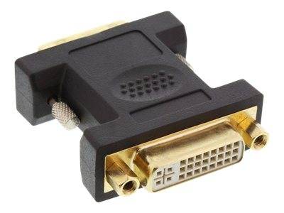INLINE - DVI-D Adapter - Digital 24+5 Buchse an DVI-D 24+1 Stecker - verg. Kontakte