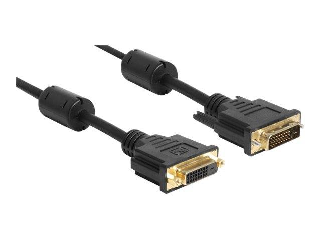DeLOCK - DVI-Kabel - DVI-D (W) bis DVI-D (M)