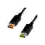 2.00m LogiLink DisplayPort-Kabel DisplayPort bis DisplayPort