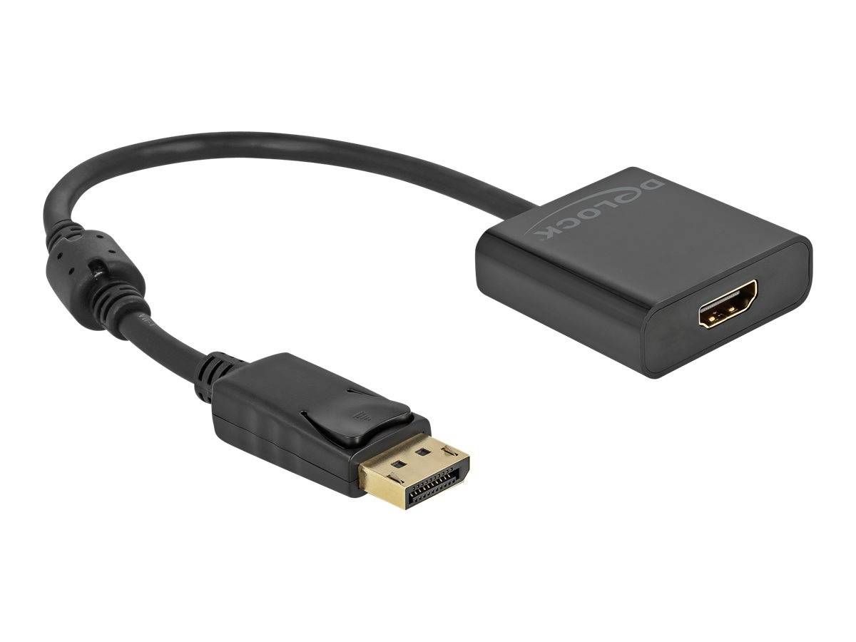 Delock - Videoadapter - DisplayPort männlich eingerastet bis HDMI weiblich