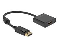 Delock - Videoadapter - DisplayPort männlich eingerastet bis HDMI weiblich