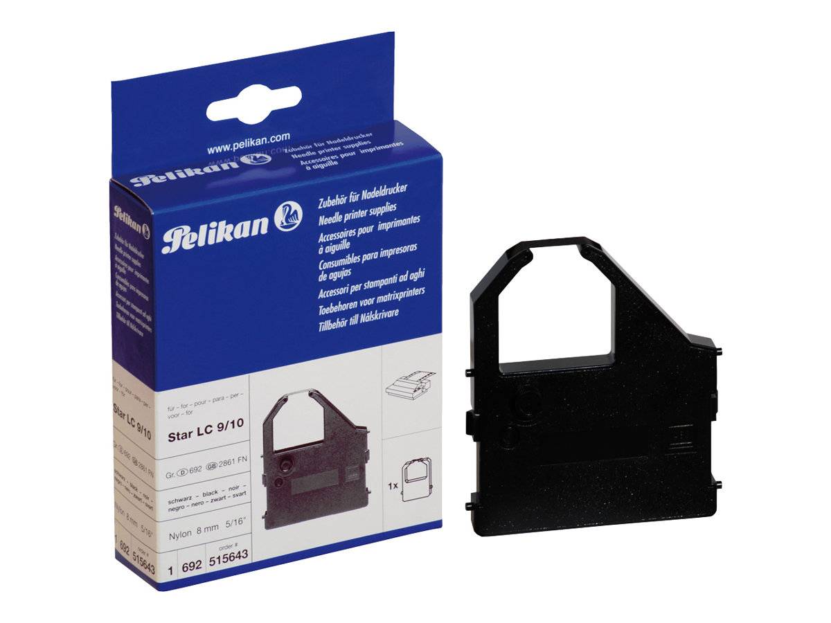 Pelikan - 1 - Schwarz - Farbband - für Star LC 10, 100+, 10CL, 10II, 20
