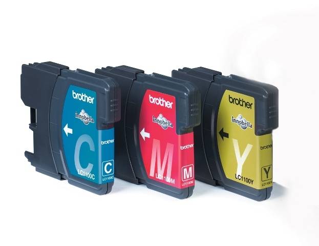 Brother LC1100RBWBP - Gelb, Cyan, Magenta - original