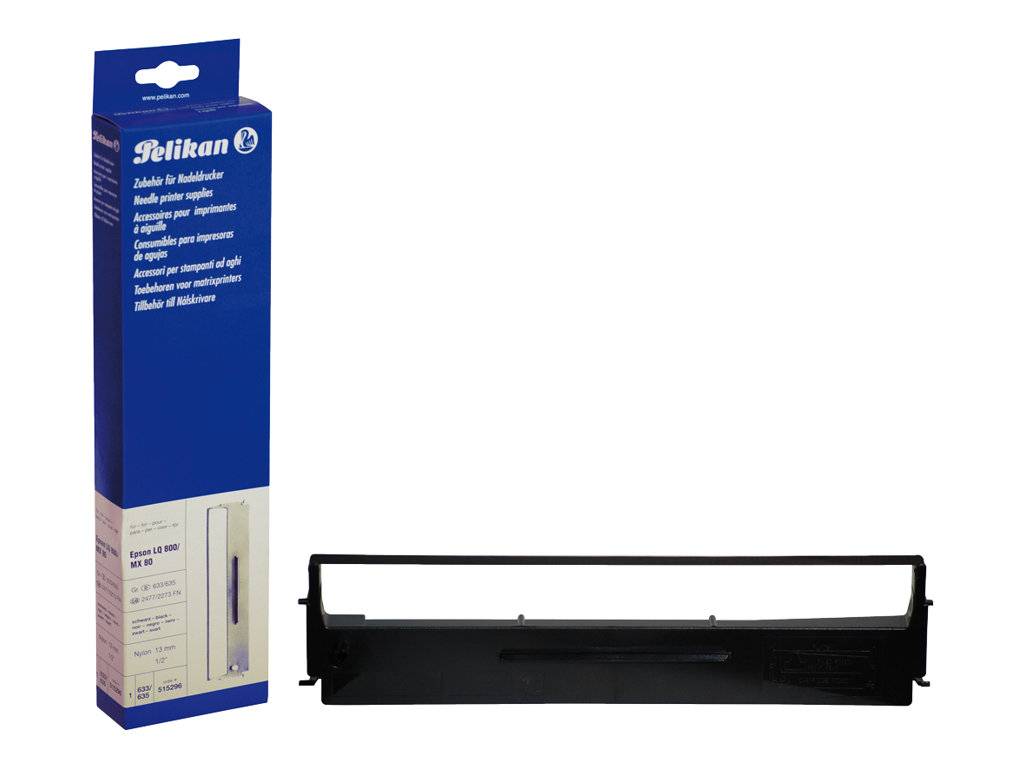 Pelikan - 1 - Schwarz - Textilband - für Citizen Prodot 9