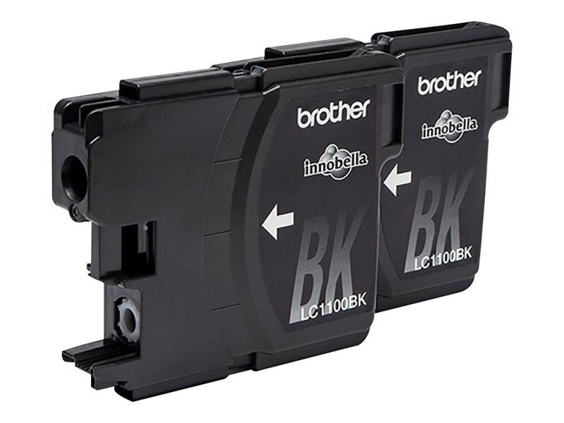 Brother LC1100BKBP2 - 2er-Pack - Schwarz - Original
