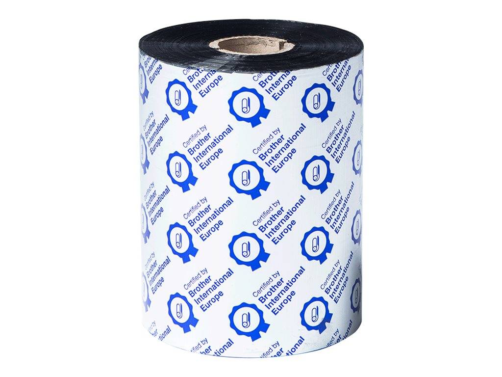 Brother Premium - Schwarz - 110 mm x 600 m - Farbband (Packung mit 6)