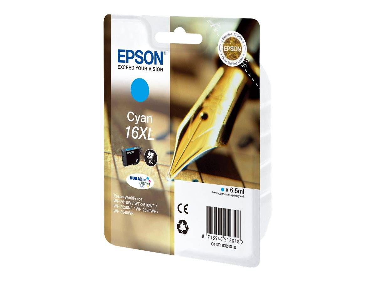 Epson 16XL - 6.5 ml - XL - Cyan - Original - Tintenpatrone