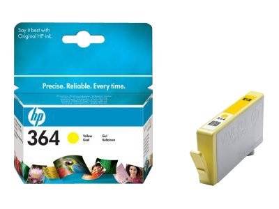 HP 364 - Gelb - Original - Tintenpatrone - für Deskjet 35XX