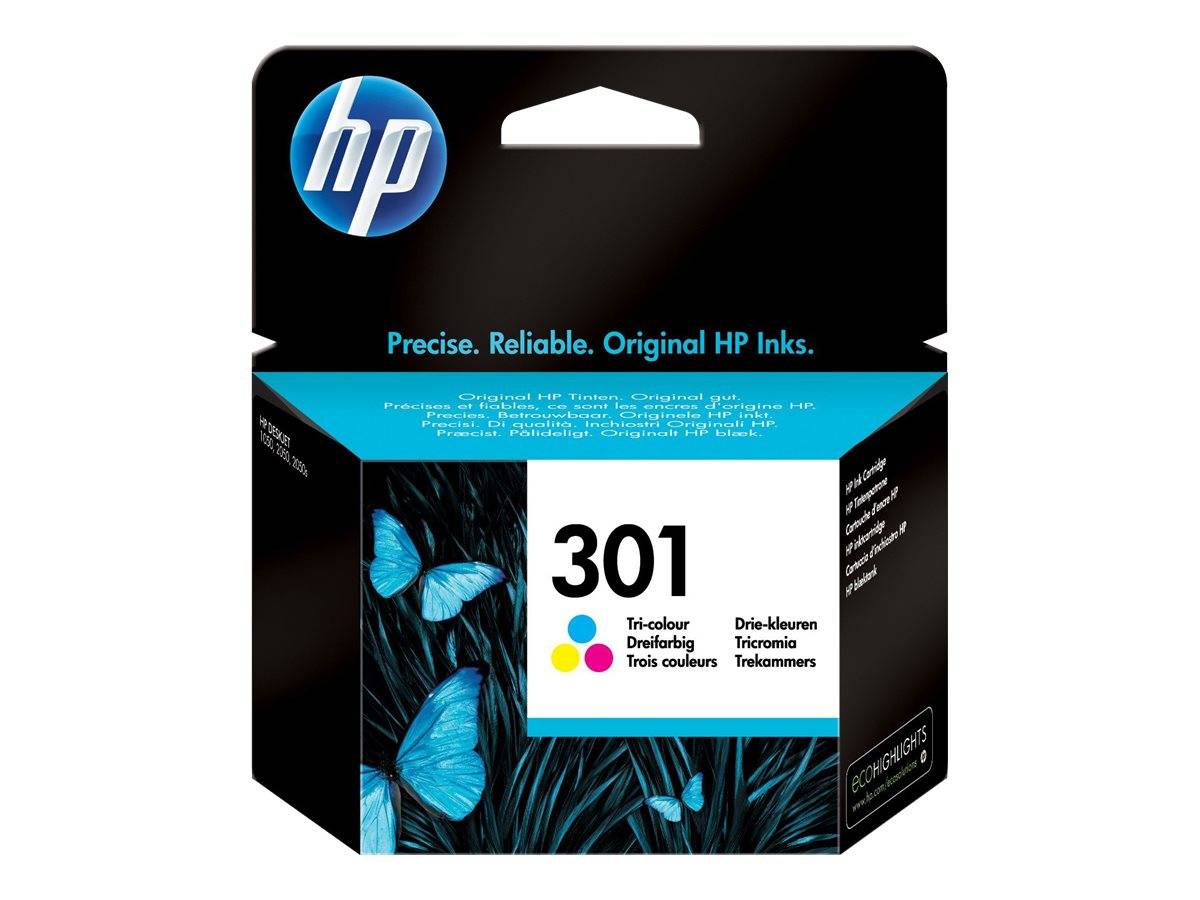 HP 301 - Farbe (Cyan, Magenta, Gelb) - Original