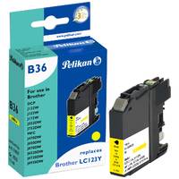 Pelikan B36 - 11 ml - Gelb - kompatibel - Tintenpatrone (Alternative zu: Brother LC123Y)