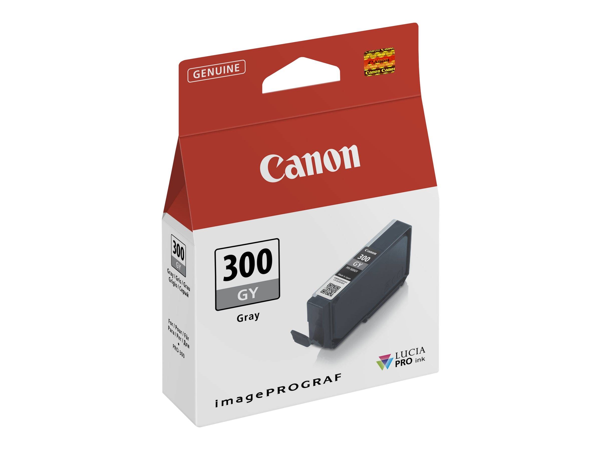 Canon PFI-300 GY - Grau - original - Tintenbehälter