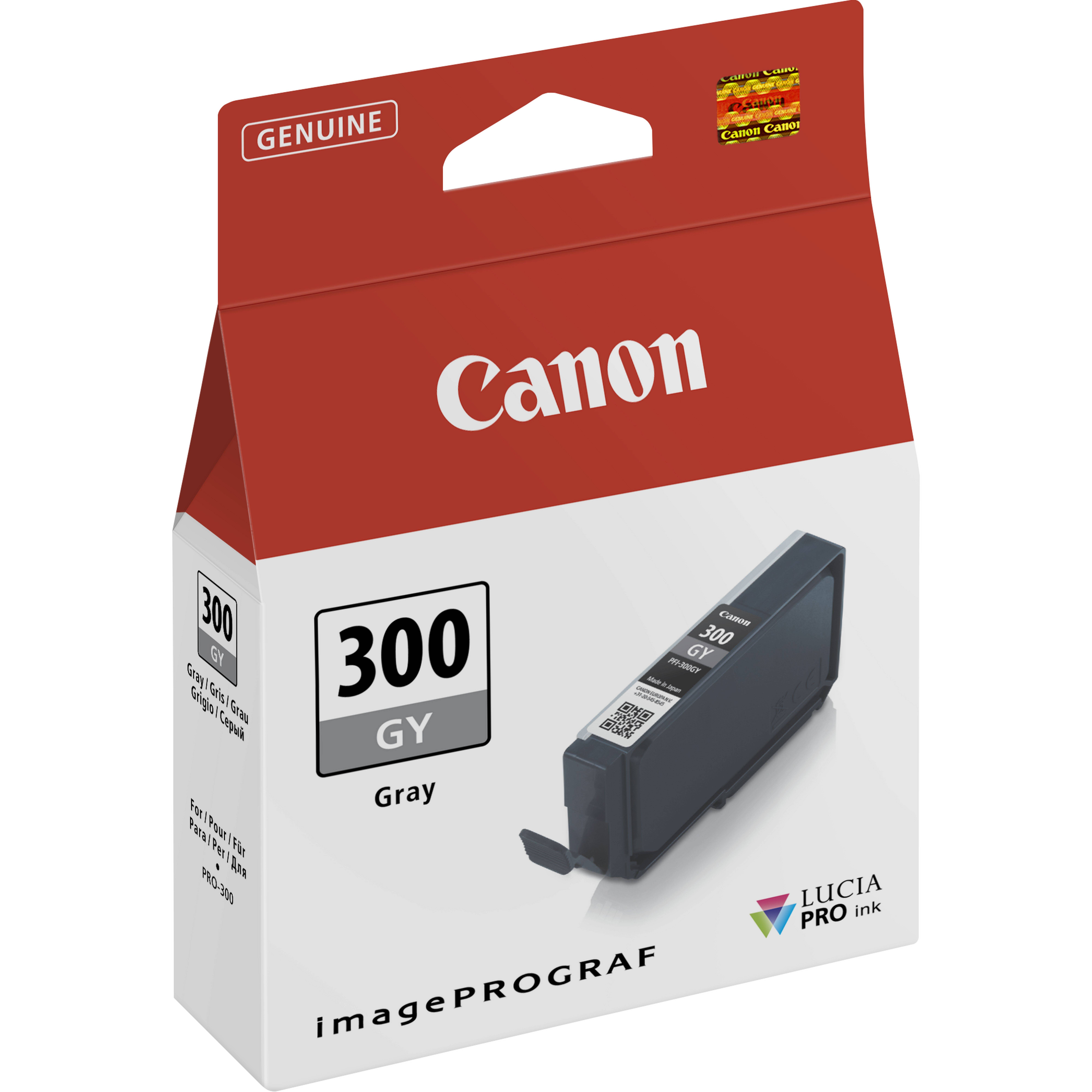 Canon PFI-300 GY - Grau - original - Tintenbehälter