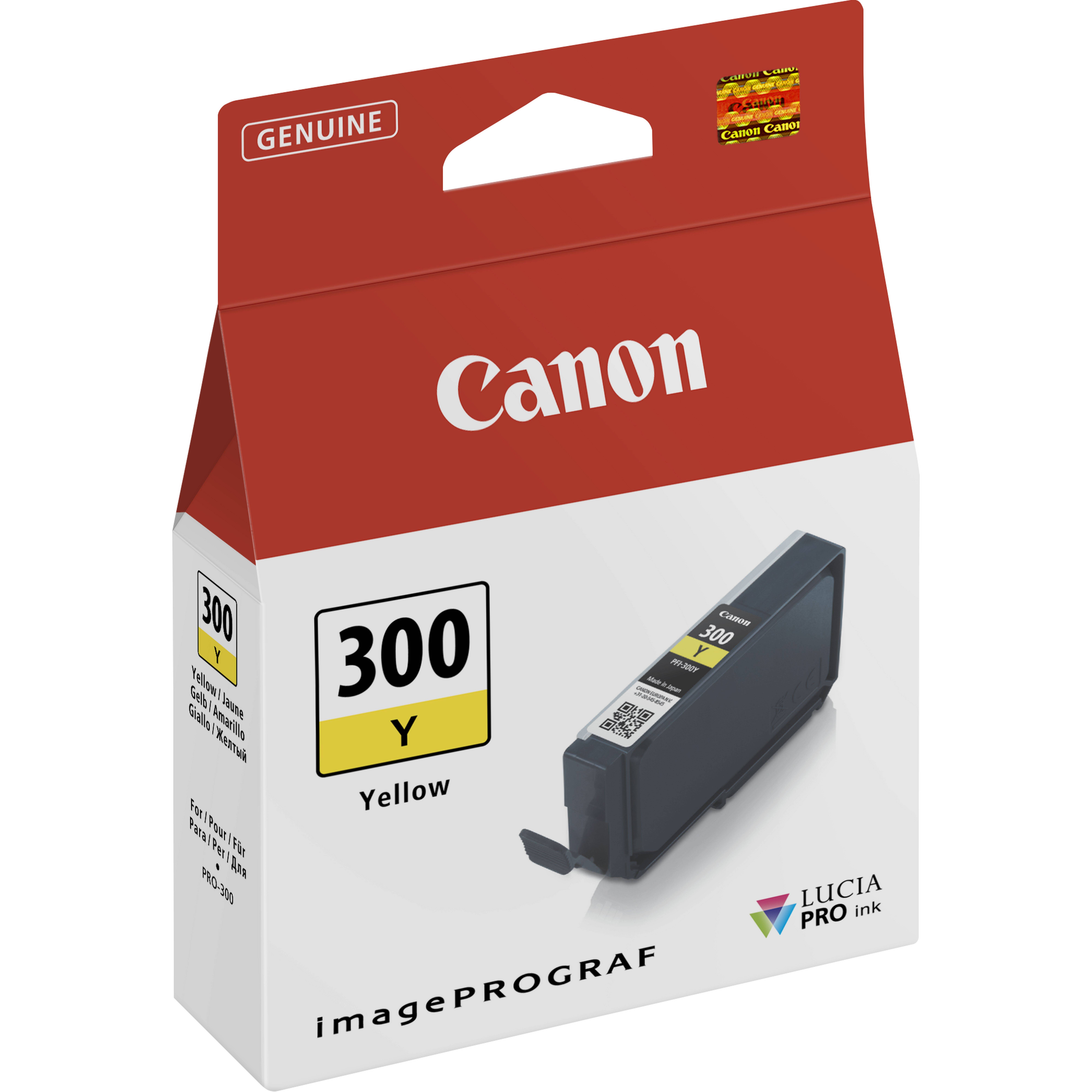 Canon PFI-300 Y - Gelb - original - Tintenbehälter