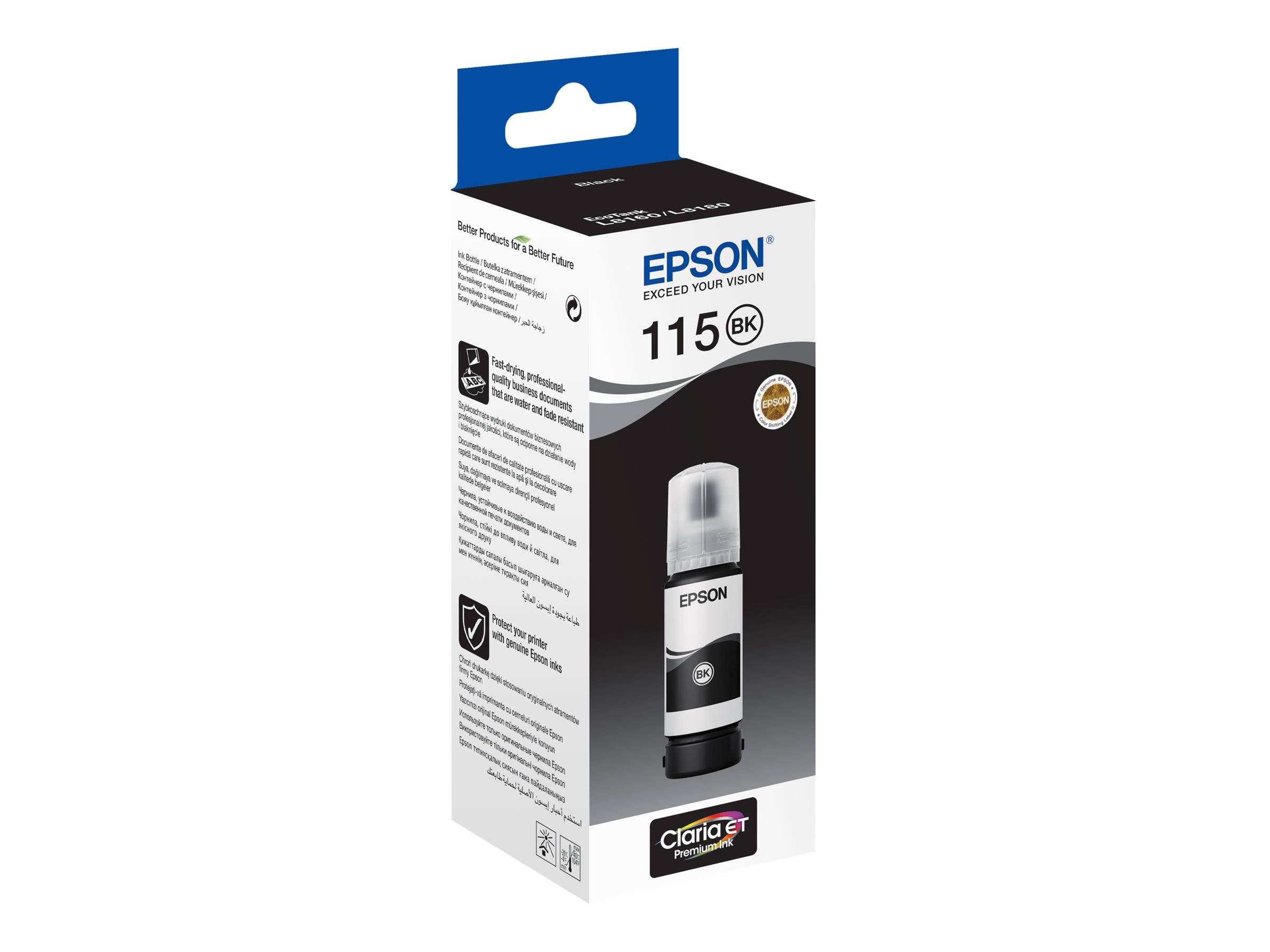 Epson 115 - 70 ml - Schwarz - original - Nachfülltinte