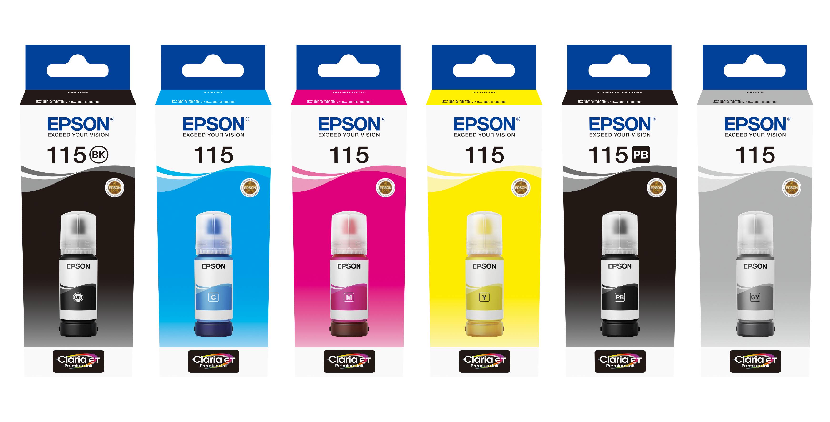 Epson 115 - 70 ml - Schwarz - original - Nachfülltinte