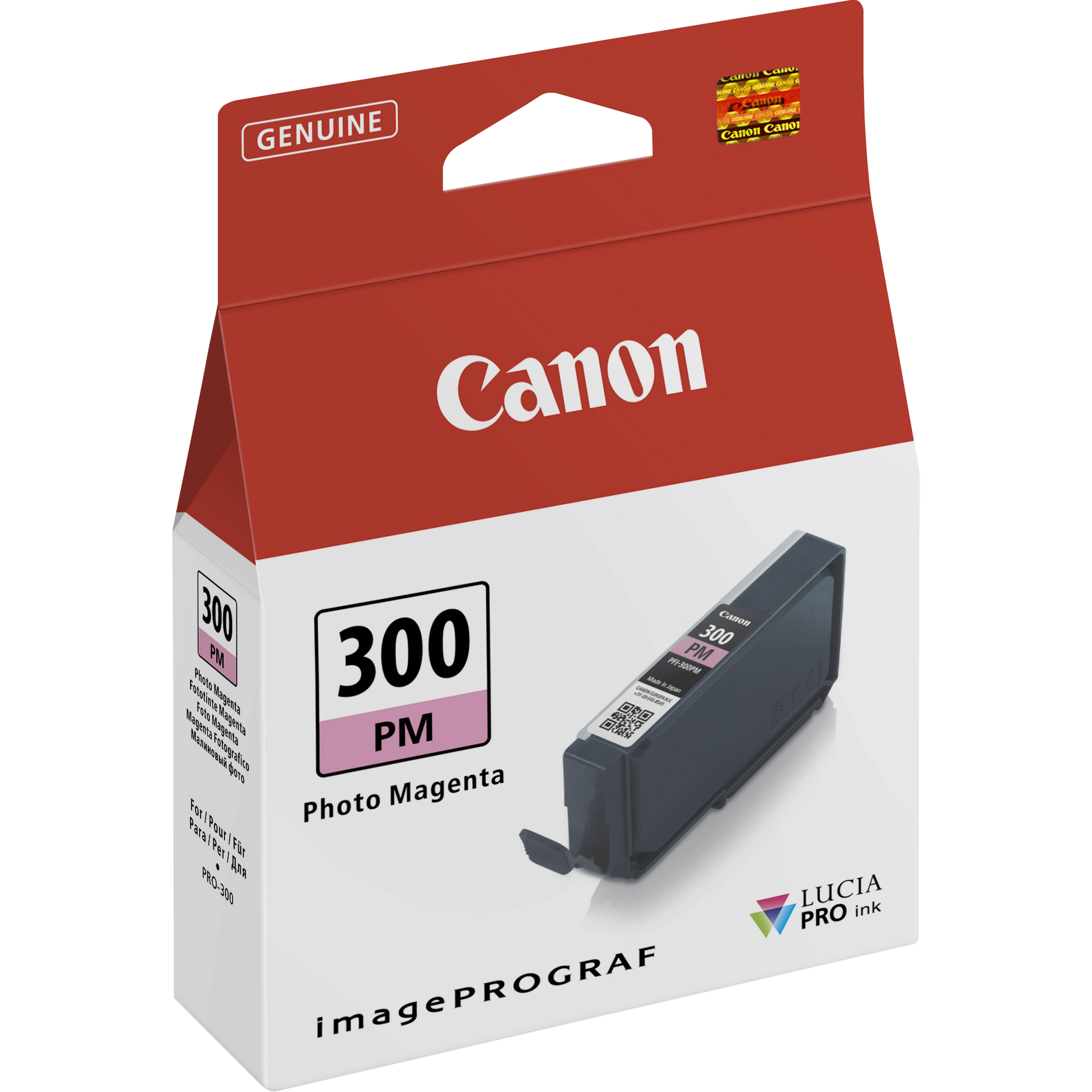 Canon PFI-300 PM - Photo Magenta - Original - Tintenbehälter - für imagePROGRAF