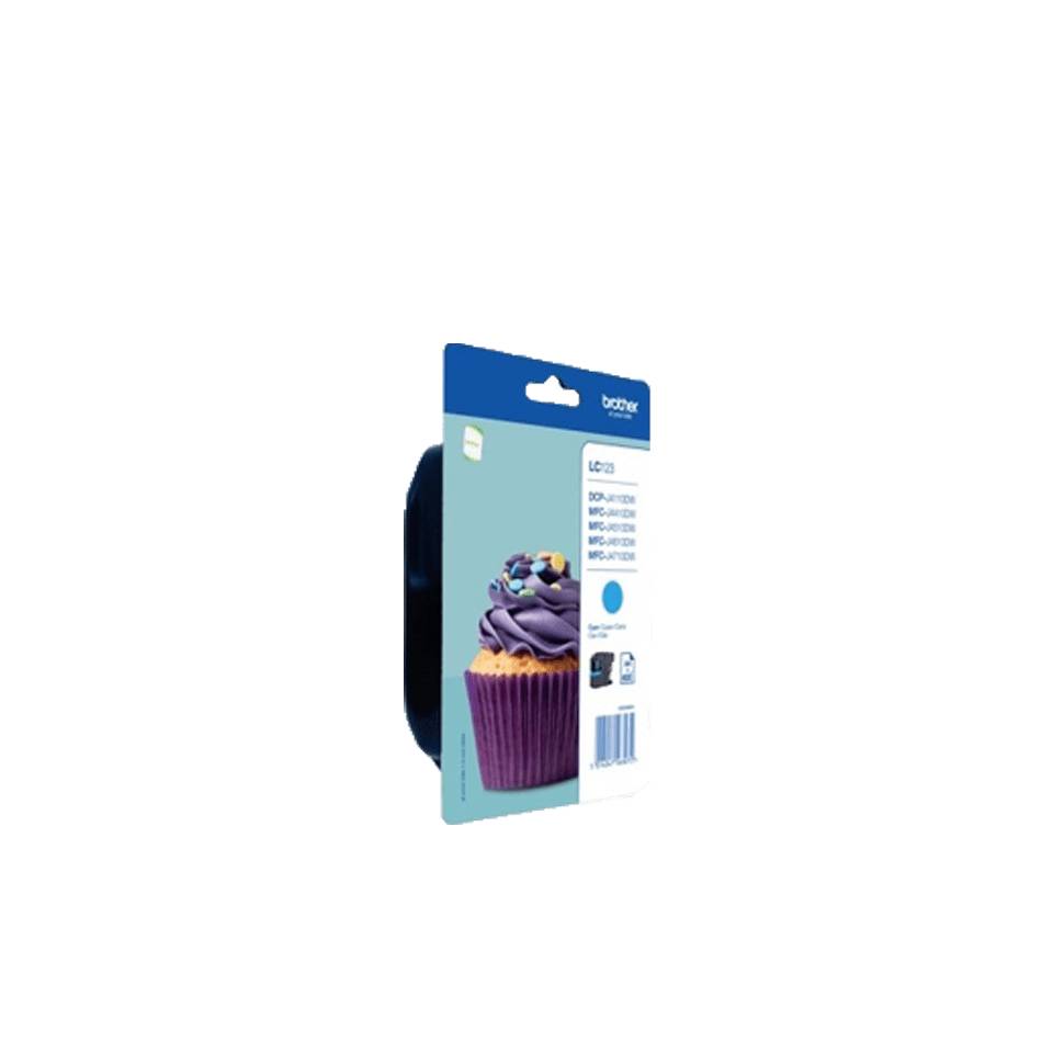 Brother LC123C - Hohe Ergiebigkeit - Cyan - original