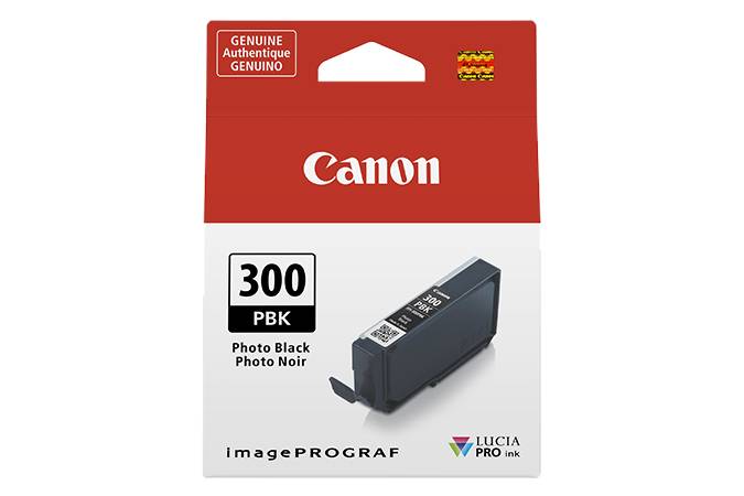 Canon PFI-300 PBK - Photo schwarz - Original - Tintenbehälter - für imagePROGRAF