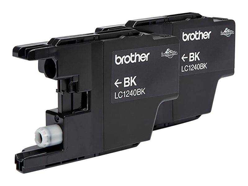 Brother LC1240BKBP2 - 2er-Pack - Schwarz - original