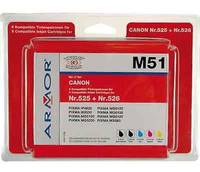 Armor - 5er-Pack - Schwarz, Gelb, Cyan, Magenta