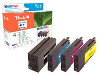 Peach PI300-728, Kompatibel, Schwarz, Cyan, Magenta, Gelb, HP, Combo pack, OfficeJet Pro 7700 Series, OfficeJet Pro 7720, OfficeJet Pro 7730