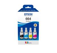 Epson EcoTank 664 - 4er-Pack - Schwarz, Magenta, Cyan, Gelb