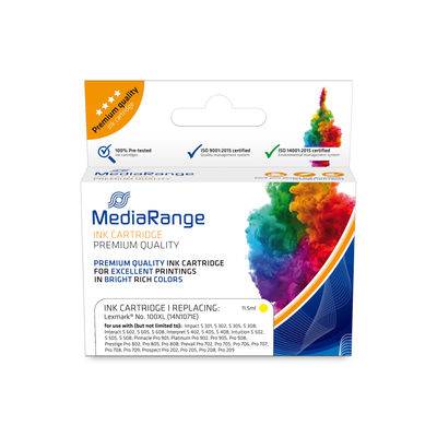 MEDIARANGE MRLX100YXL - 1 Stück(e) - Tintenpatronen - für Lexmark 14N1071E - Gel
