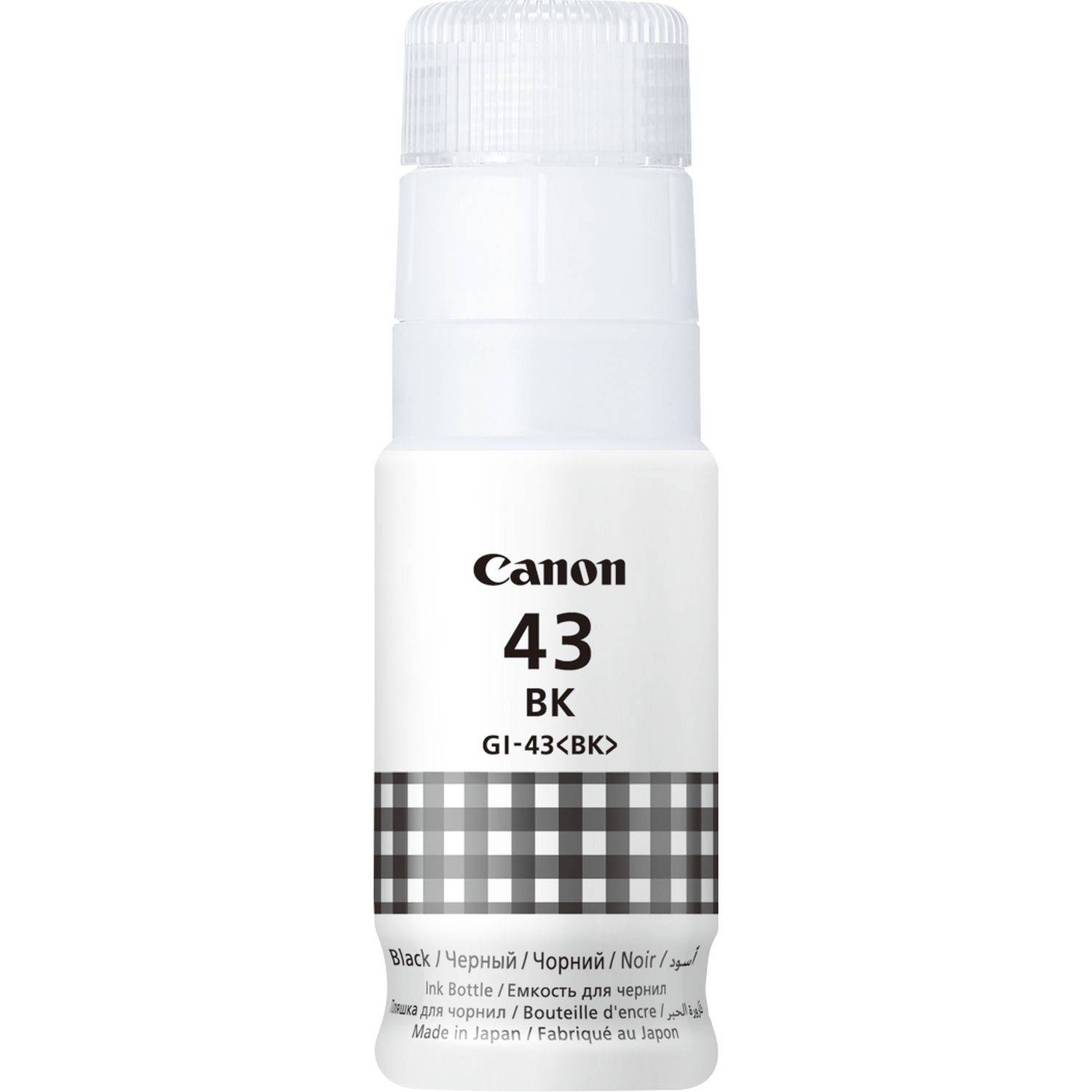 Canon GI 43 BK - Schwarz - original - Nachfülltinte