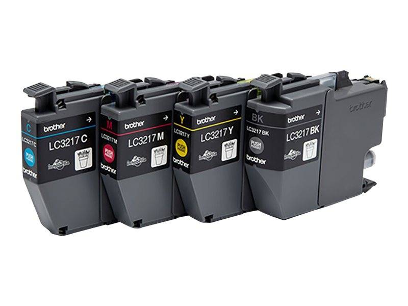 Brother LC-3217VAL, 550 Seiten, 550 Seiten, 4 Stück(e), Multipack