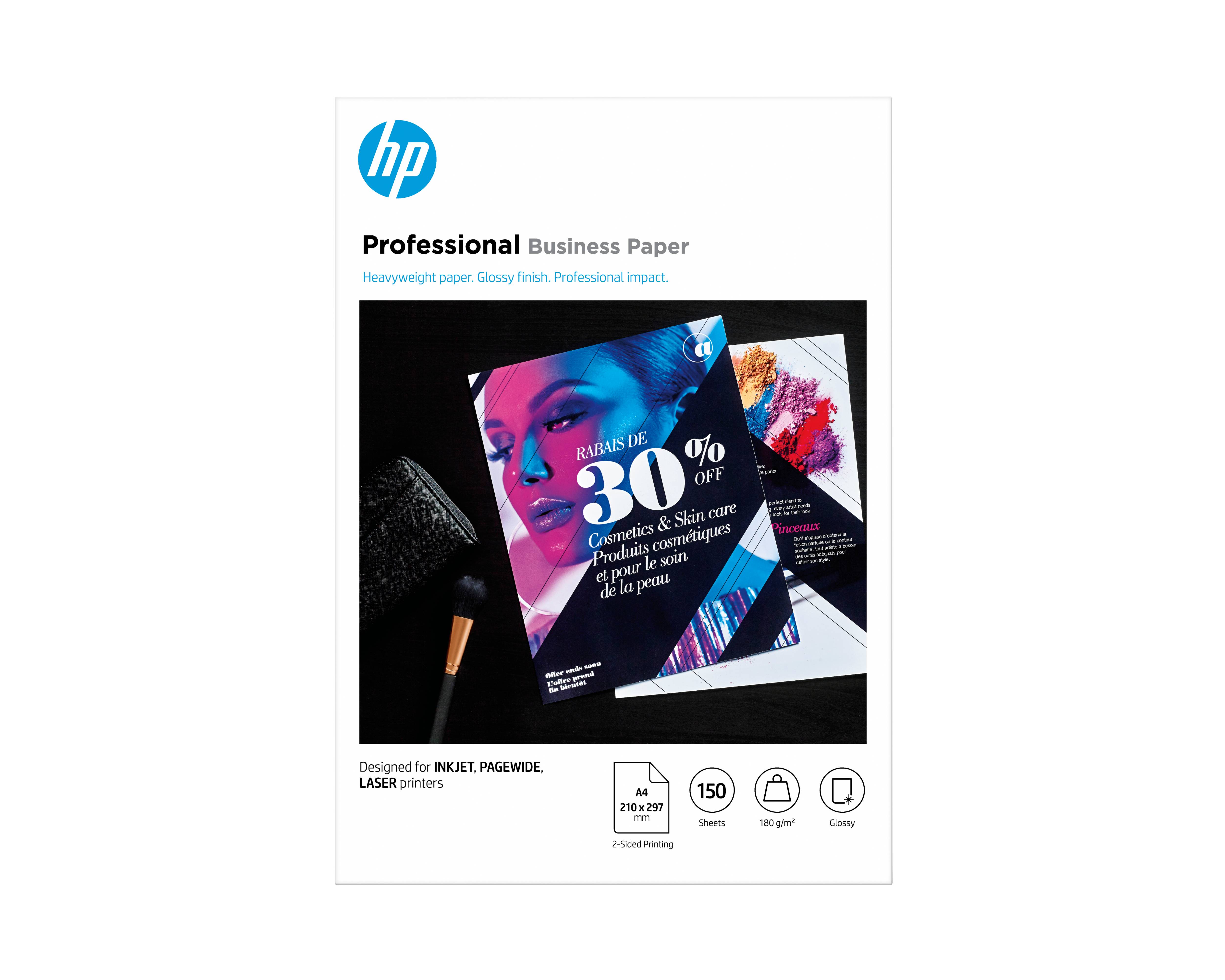 HP Professional Glossy Paper - Glänzend - A4 (210 x 297 mm)