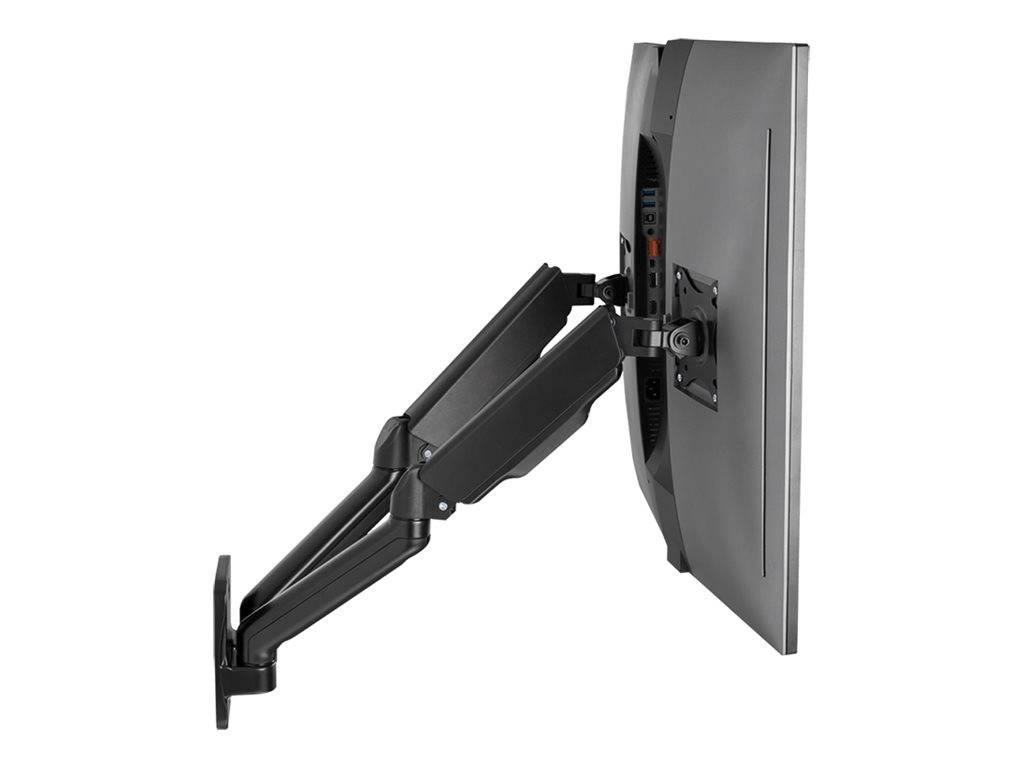 LogiLink - Befestigungskit - Gasfeder - für 2 LCD-/Plasma-Konsolen - Kunststoff, Stahl, Aluminium - Schwarz - Bildschirm