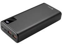 Sandberg - Powerbank - 20000 mAh - 74 Wh - 20 Watt - 3 A - QC 3.0, PD - 3 Ausgabeanschlussstellen (2 x USB, 24 pin USB-C