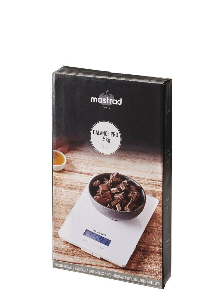 Wiederaufladbare Waage bis 15 kg