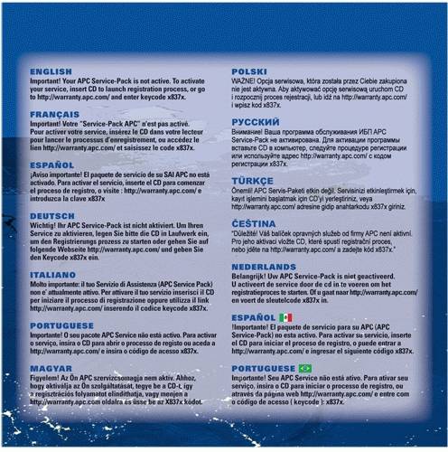 APC Extended Warranty Service Pack - Technischer Support