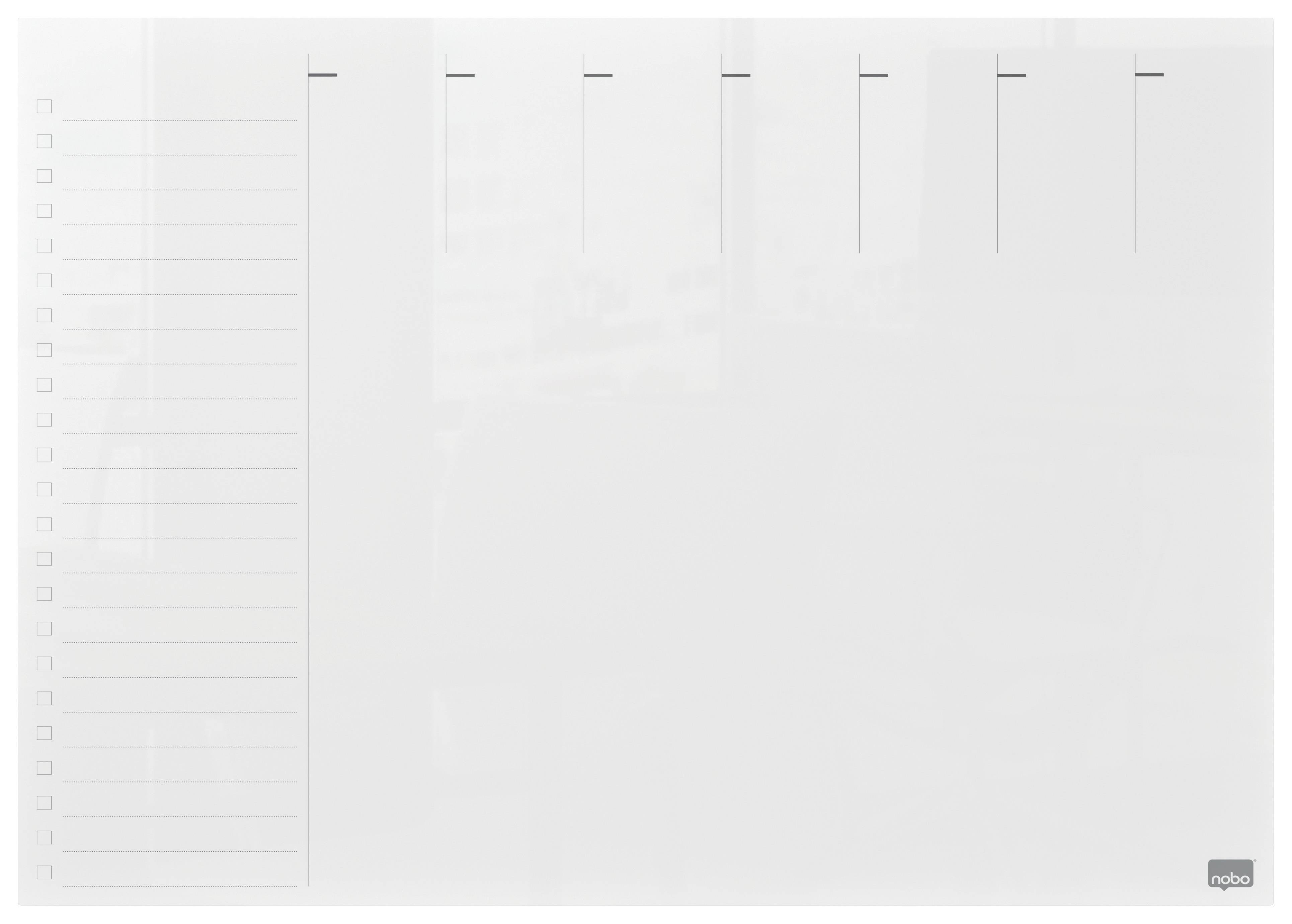 Wochenplaner Acryl - Nobo®