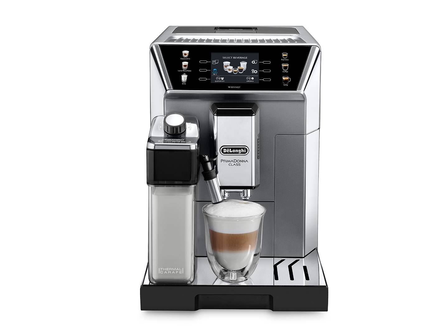 DE LONGHI - De'Longhi PrimaDonna Class ECAM 550.85.MS - Automatische Kaffeemaschine mit Cappuccinatore