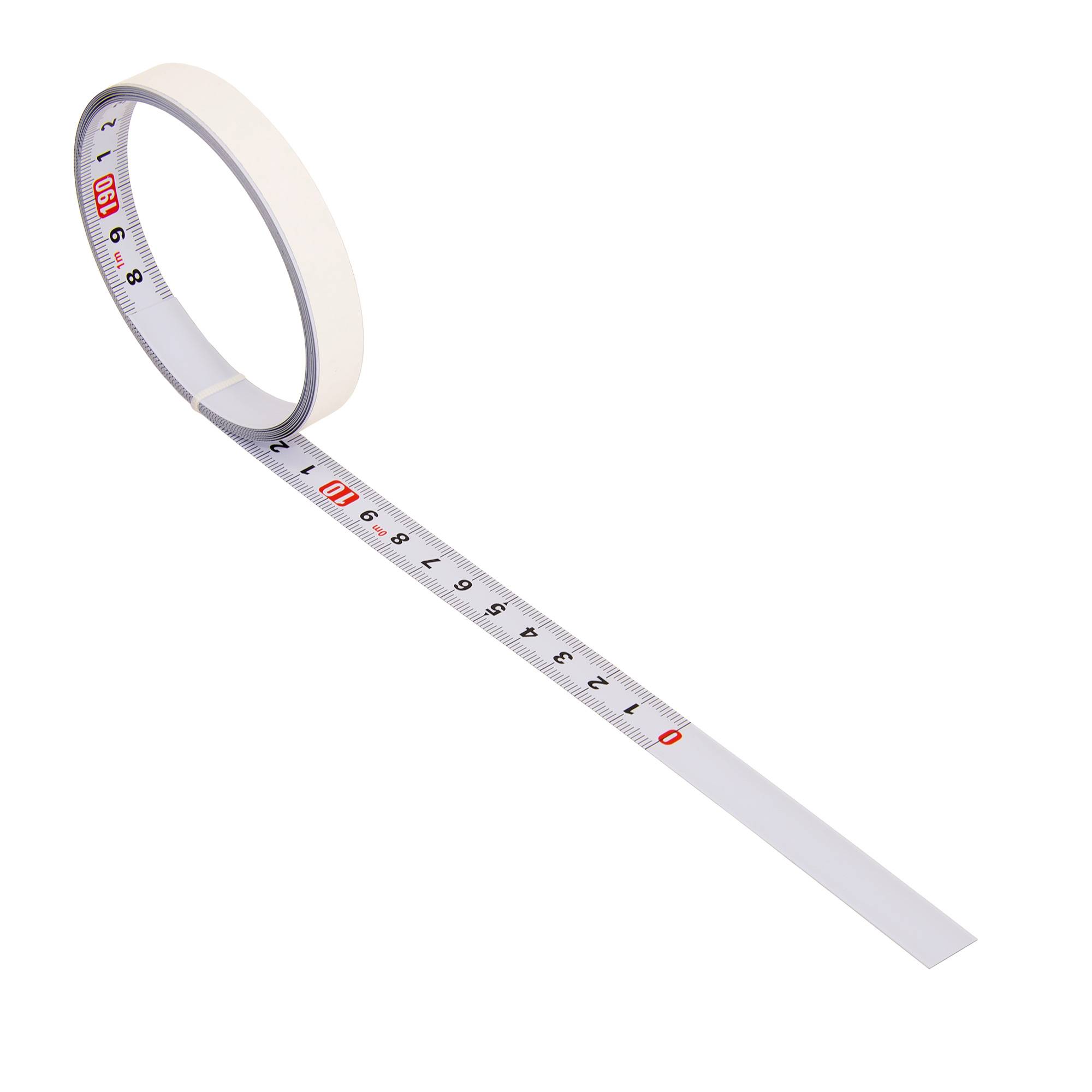 SCHMIDT systemprofile 10x Maßband 2m Links-Rechts Skala Stahl Skalenbandmaß selbstklebend Bandmaß