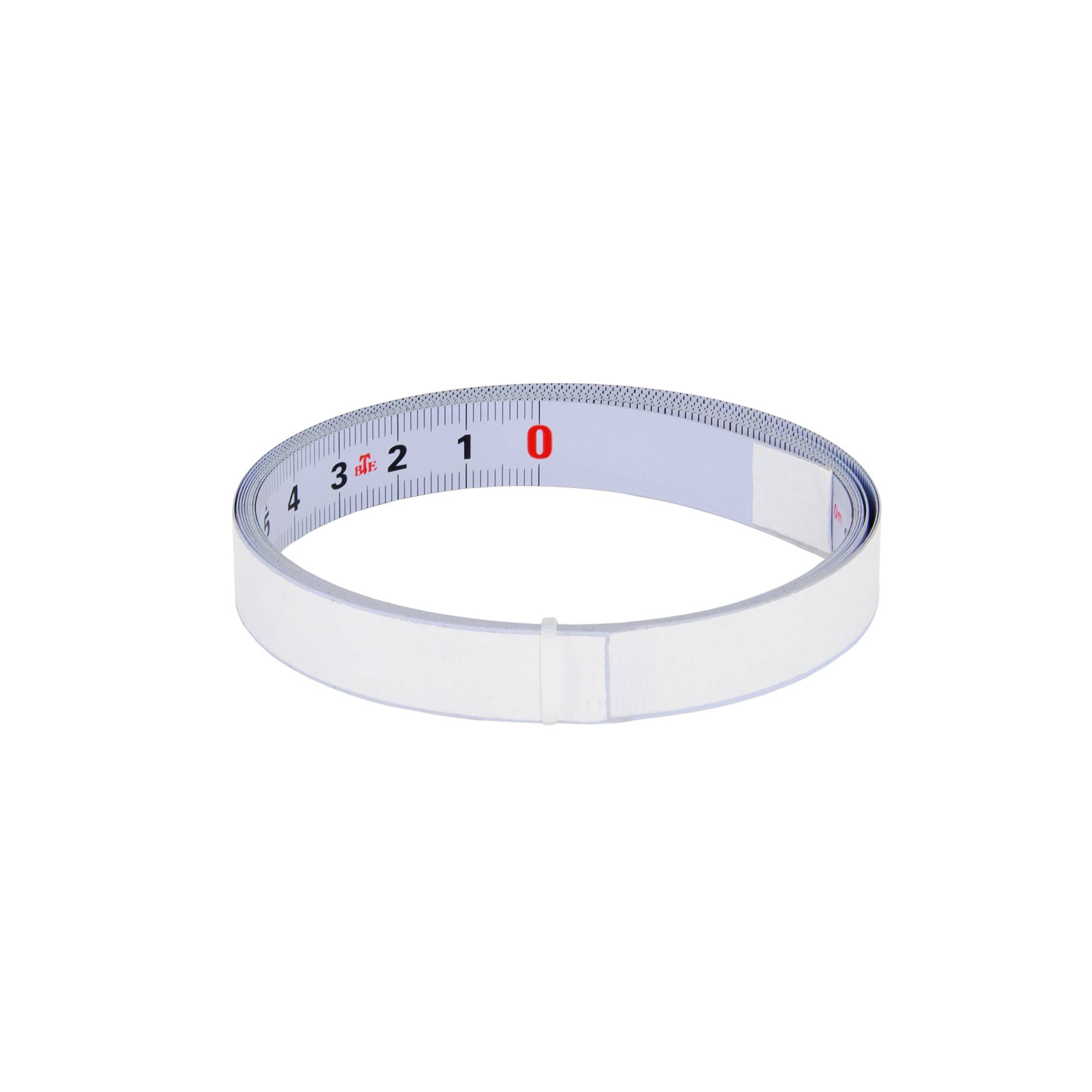 SCHMIDT systemprofile Maßband 2m Rechts-Links Skala Stahl Skalenbandmaß selbstklebend Bandmaß