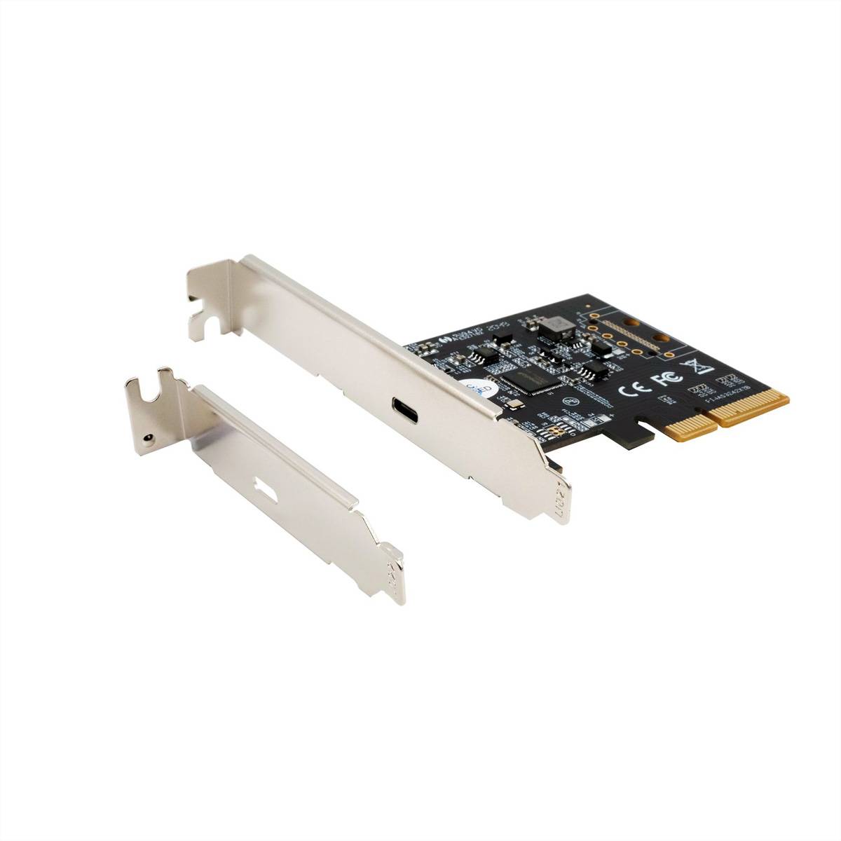 EXSYS EX-12011 1 Port USB 3.2 Gen2x2 PCIe Karte 1x USB-C 20Gbps Datenübertragung