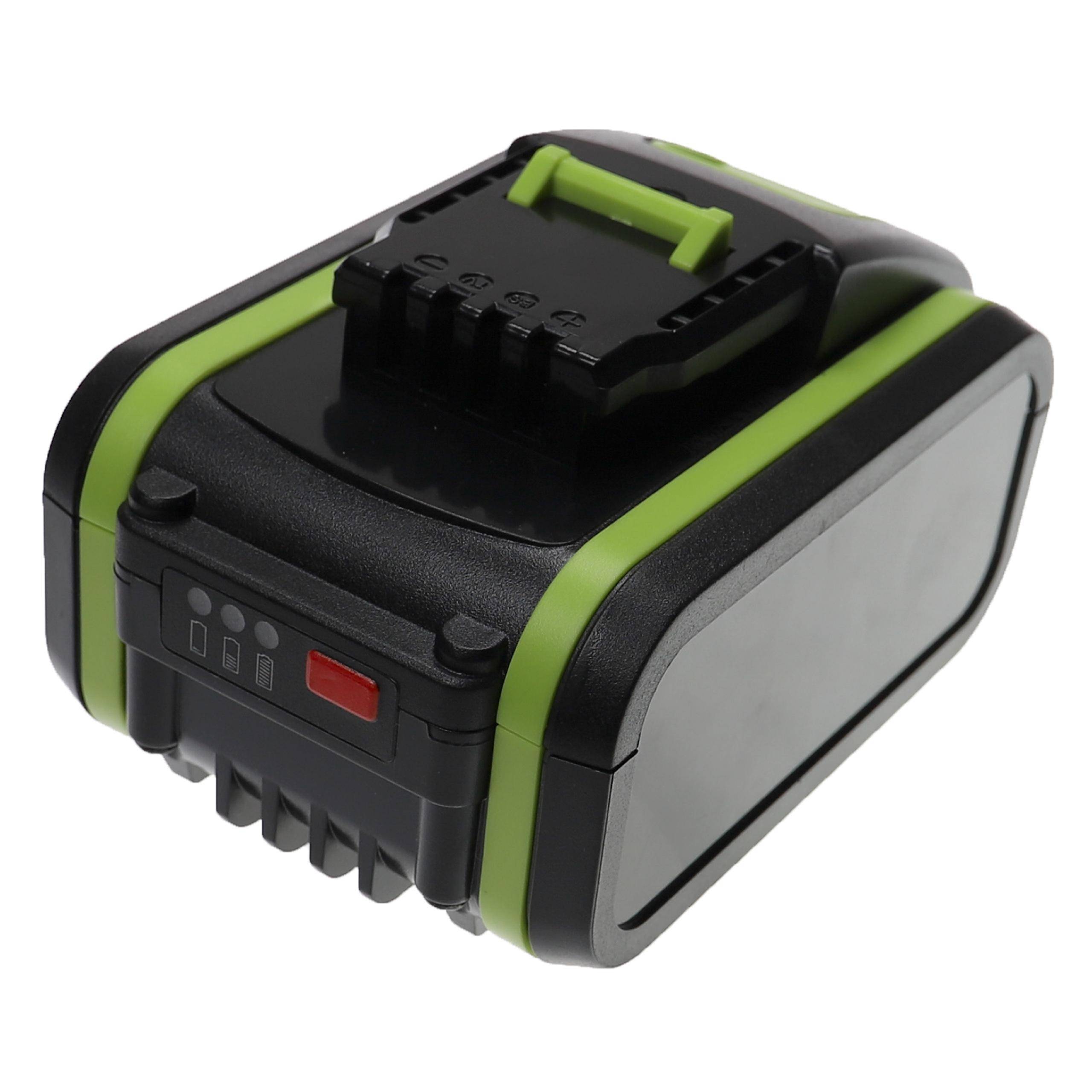 vhbw Akku kompatibel mit AL-KO Easy Flex WR 2000 DAB Site Radio, WR 2000 Radio Elektrowerkzeug (4950 mAh, Li-Ion, 20 V)