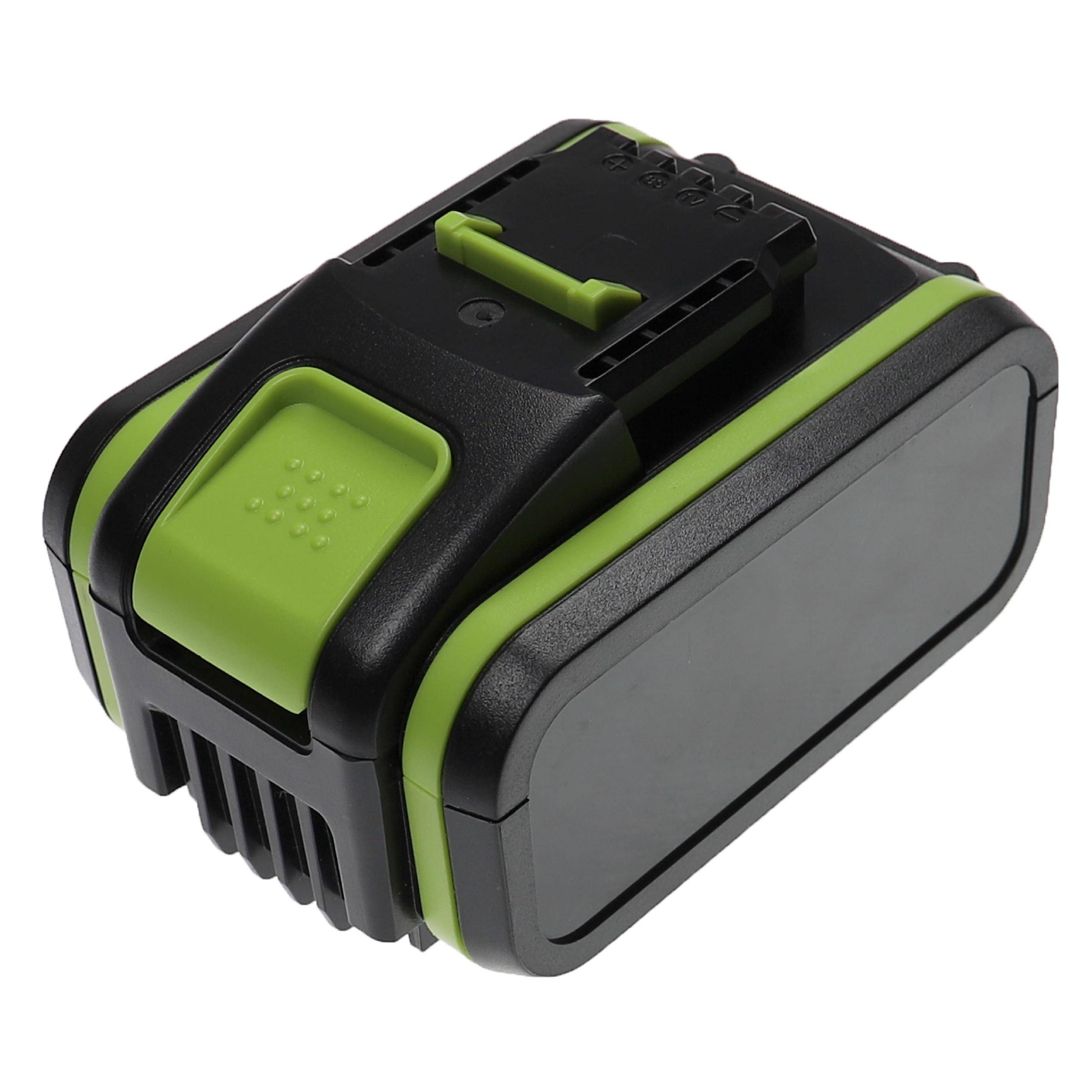 vhbw Akku kompatibel mit AL-KO Easy Flex WR 2000 DAB Site Radio, WR 2000 Radio Elektrowerkzeug (4950 mAh, Li-Ion, 20 V)