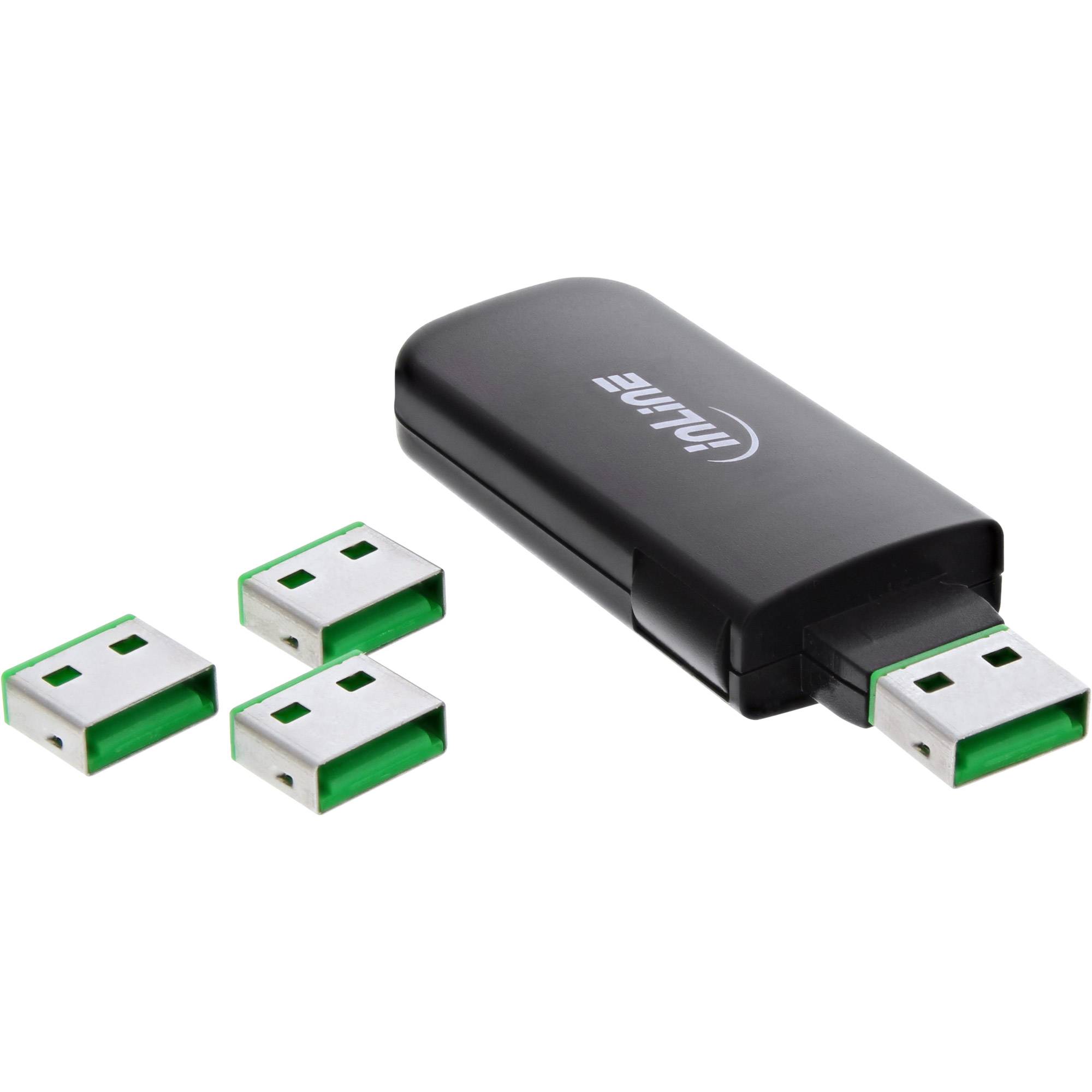InLine Refill Pack for USB Portblocker - USB-Portblocker (Packung mit 20)