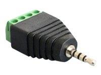 DeLOCK - Audio-Adapter - 4-poliger Anschlussblock (M)