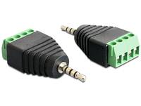 DeLOCK - Audio-Adapter - 4-poliger Anschlussblock (M)