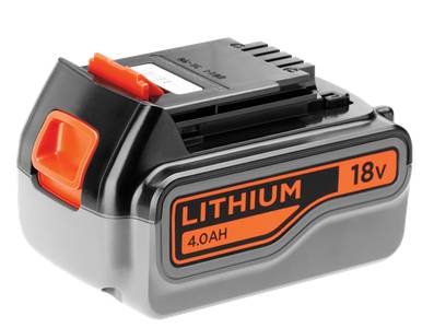Black & Decker BL4018, Batterie/Akku, Lithium-Ion (Li-Ion), 2 Ah, 18 V, Schwarz, Grau, Orange, 1 Stück(e)