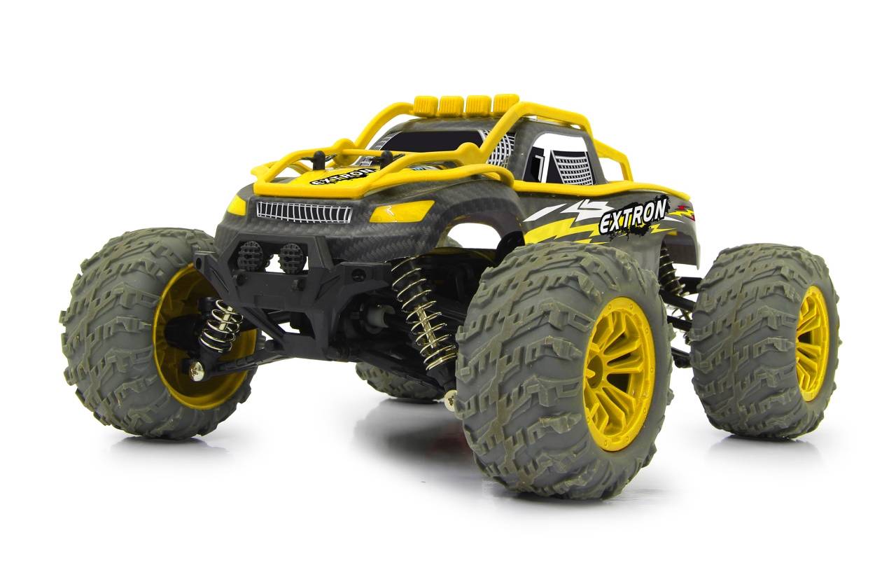 Jamara Extron, Auto, Elektromotor, 1:14, Fahrbereit (RTD), Schwarz, Gelb, Kunststoff